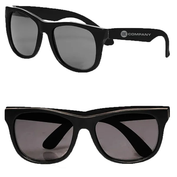 Two-Tone Stylish Plastic Sunglasses
