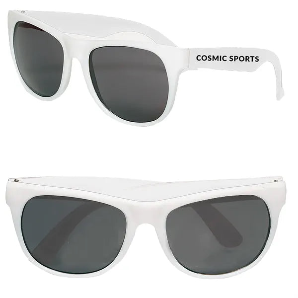 Two-Tone Stylish Plastic Sunglasses