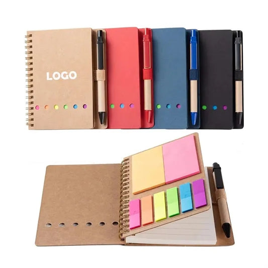 Kraft Cover Spiral Pocket Notebook
