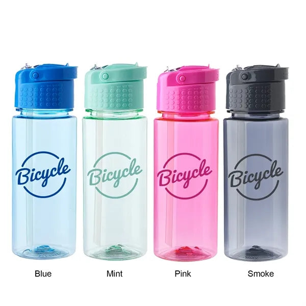 Plastic Water Bottle - featuring Handle, 17 oz.