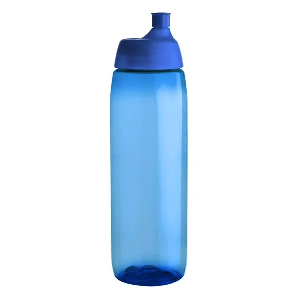 Lenexa Plastic Water Flask - Push Caps, 34 oz.