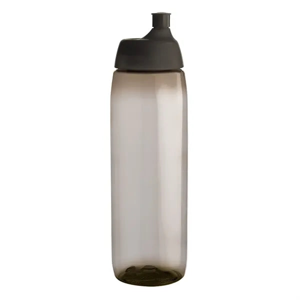 Lenexa Plastic Water Flask - Push Caps, 34 oz.