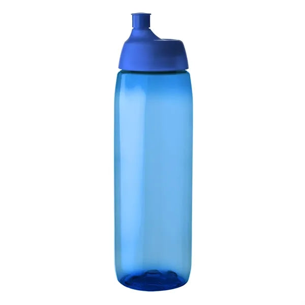 Lenexa Plastic Water Flask - Push Caps, 34 oz.