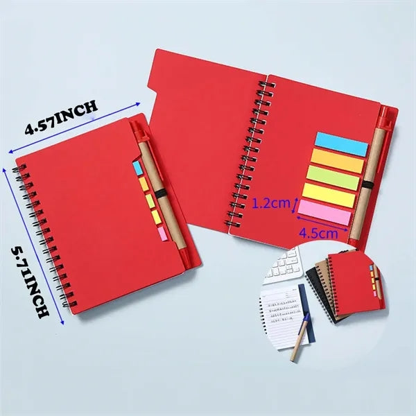 Sticky Notebook with Pen