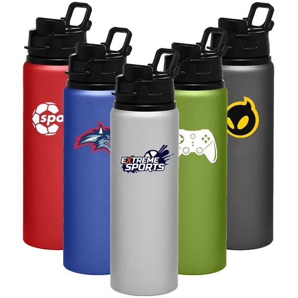 Aluminum Water Bottle - Snap Lid, 25 oz.