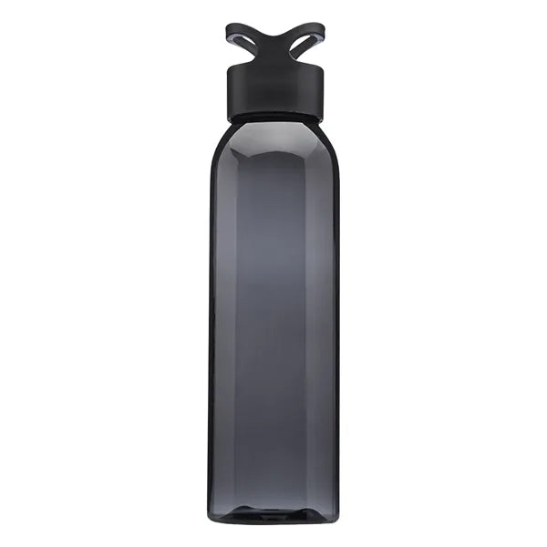 Plastic Gym Water Bottles - Carrying Loop Cap, 22 oz.