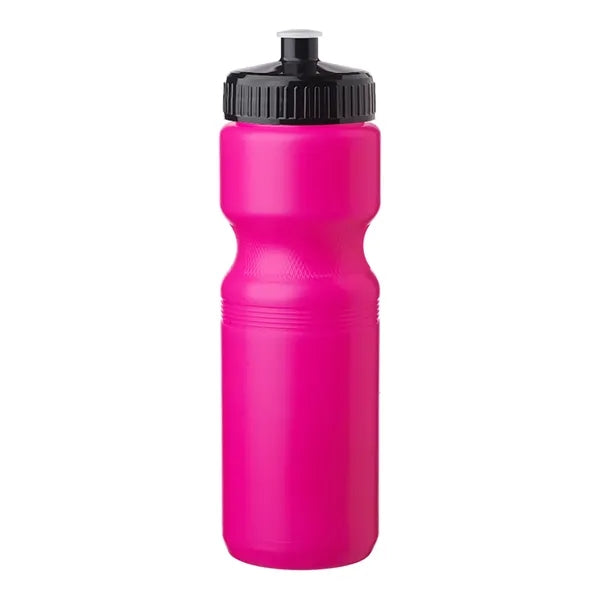 Push Cap Plastic Water Bottle 28 oz