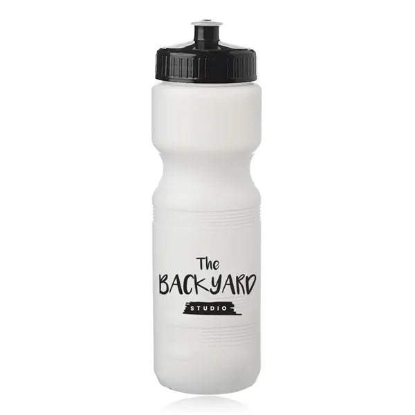Push Cap Plastic Water Bottle 28 oz