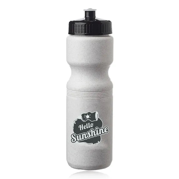 Push Cap Plastic Water Bottle 28 oz