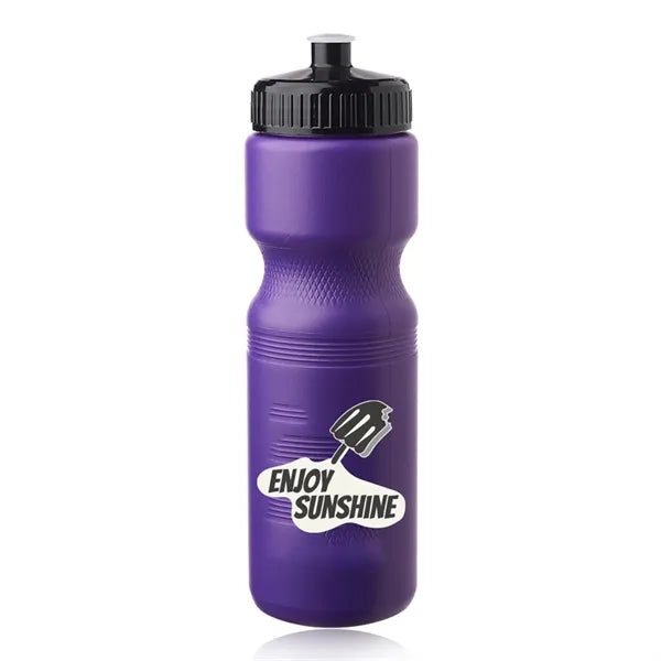 Push Cap Plastic Water Bottle 28 oz