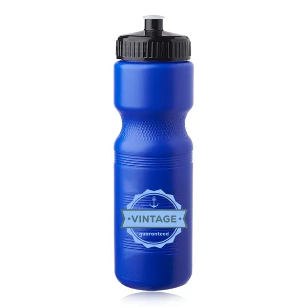Push Cap Plastic Water Bottle 28 oz