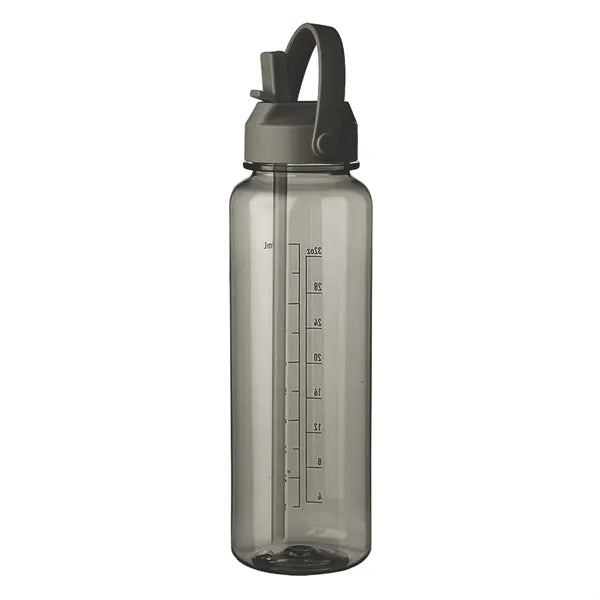 Plastic Water Bottle with Screw On Lid 40 oz.
