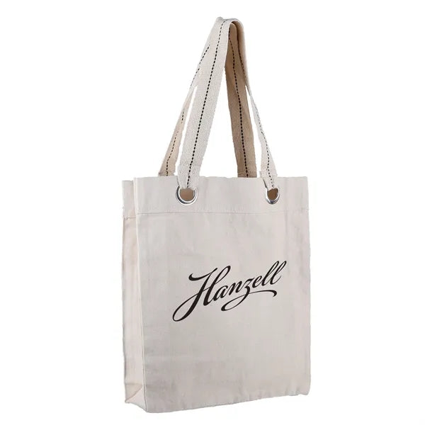 12 oz. Klamath Cotton Canvas Tote w/Large Grommets