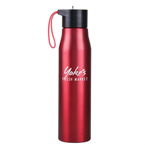 24 oz. Ridge Recycled Aluminum Bottle w/ silicone grip