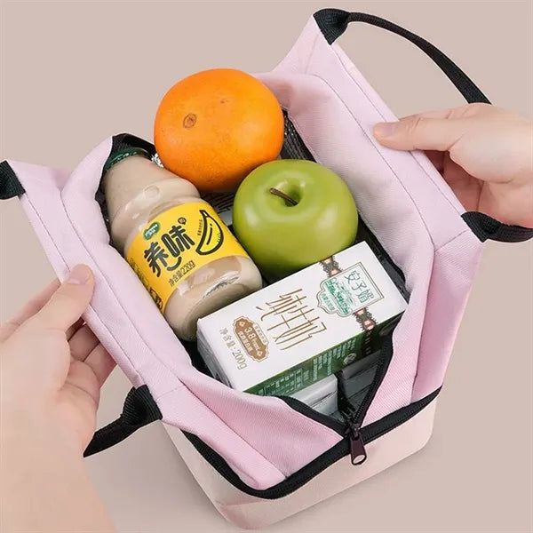 Double-Layer Insulated Lunch Bag