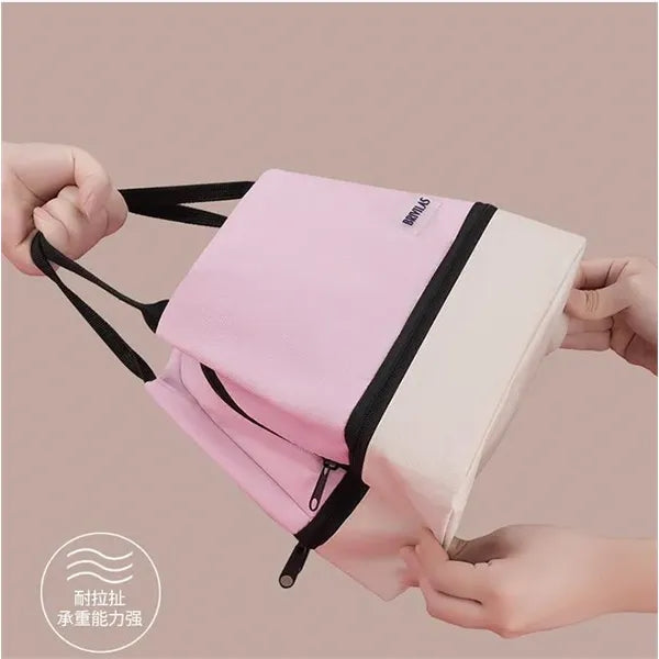 Double-Layer Insulated Lunch Bag