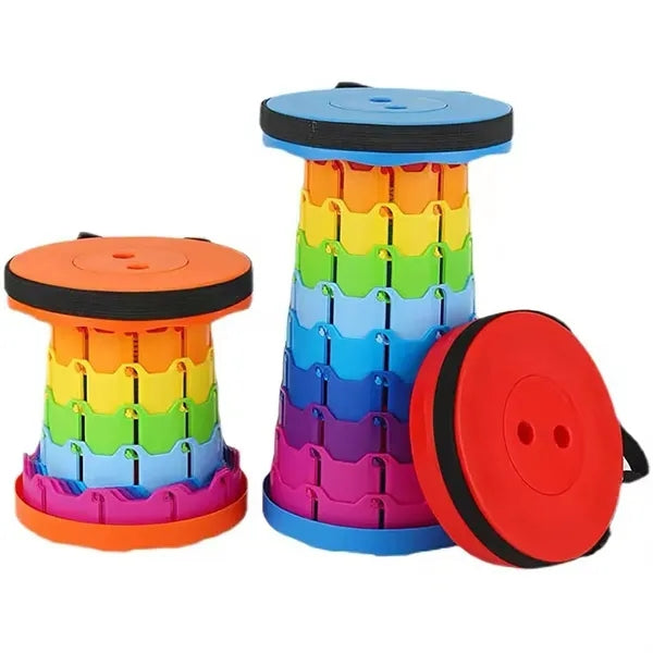 Portable Telescoping Folding Camping Stool