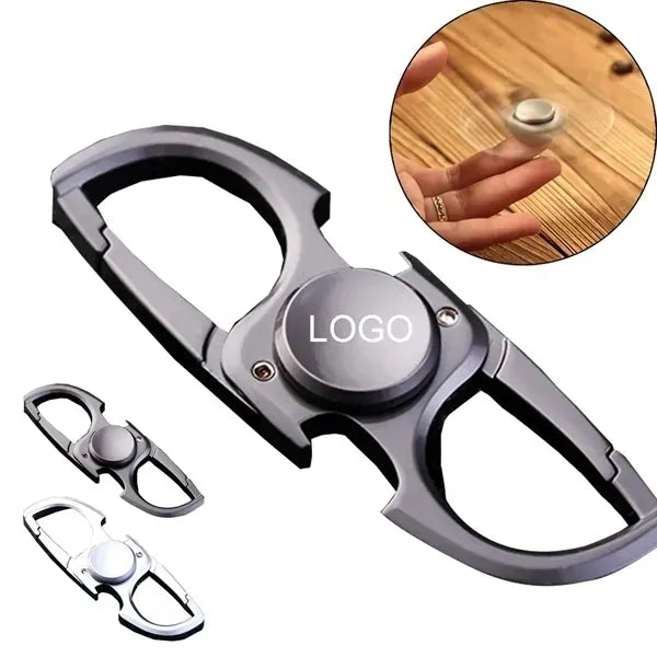 Fidget Spinner Toy Keychain