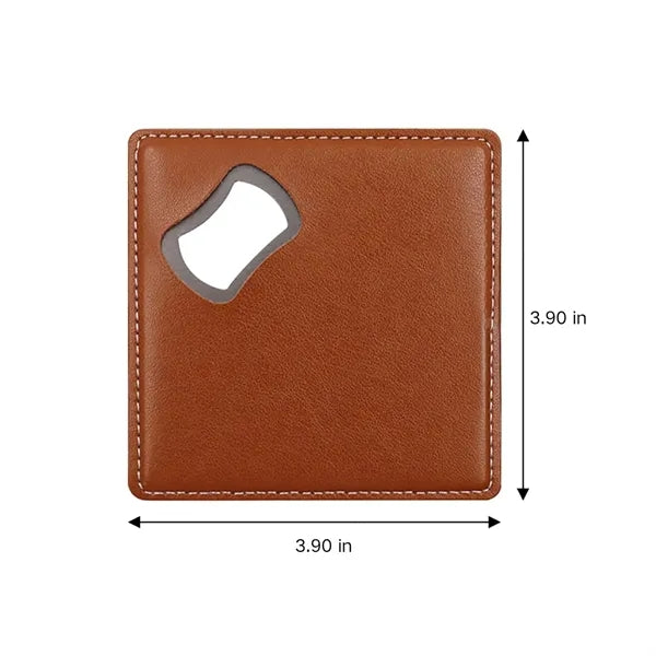 Square Stainless Steel Corkscrew Heat Resistant Cup Mat
