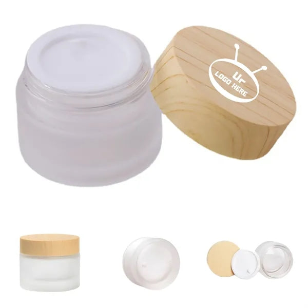 10G Frosted Glass Cream Jars