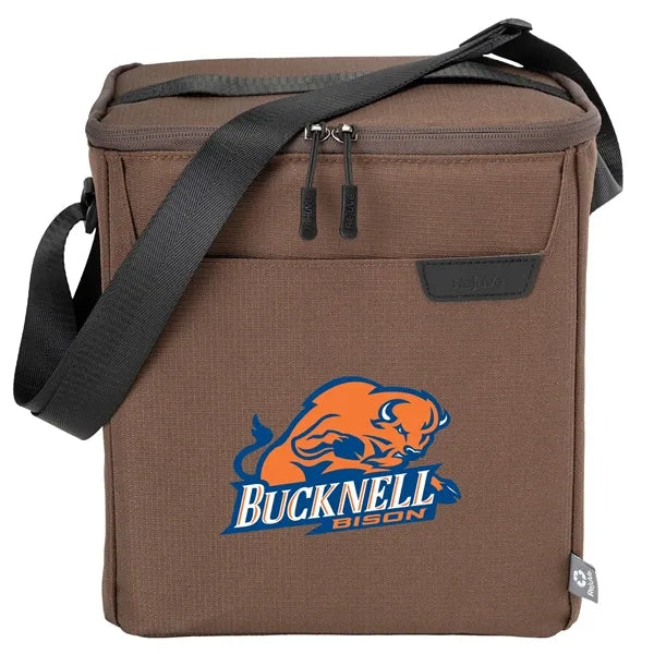 12-Can Recycled Heather Soft Pack Insulated Cooler Bag
