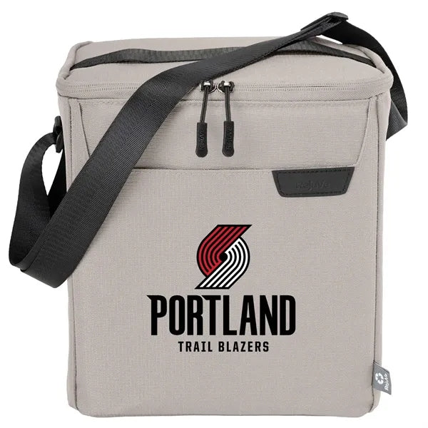 12-Can Recycled Heather Soft Pack Insulated Cooler Bag