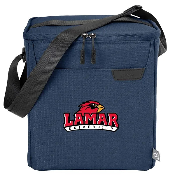12-Can Recycled Heather Soft Pack Insulated Cooler Bag