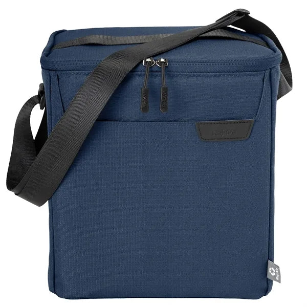 12-Can Recycled Heather Soft Pack Insulated Cooler Bag