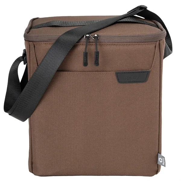 12-Can Recycled Heather Soft Pack Insulated Cooler Bag