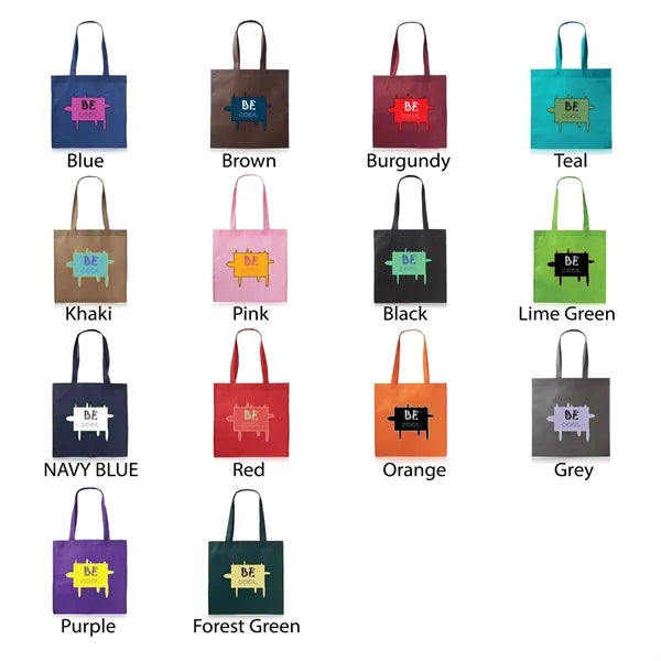 Non-Woven Polypropylene Tote - 13.5"W x 14.5"H