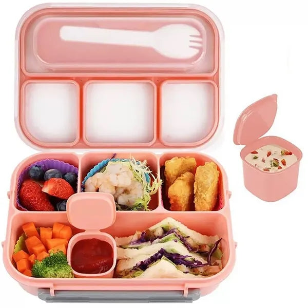 1L LeakProof Lunch Box with Utensils