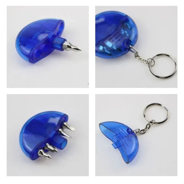 Multi-tool portable pocket EDC screwdriver set keychain