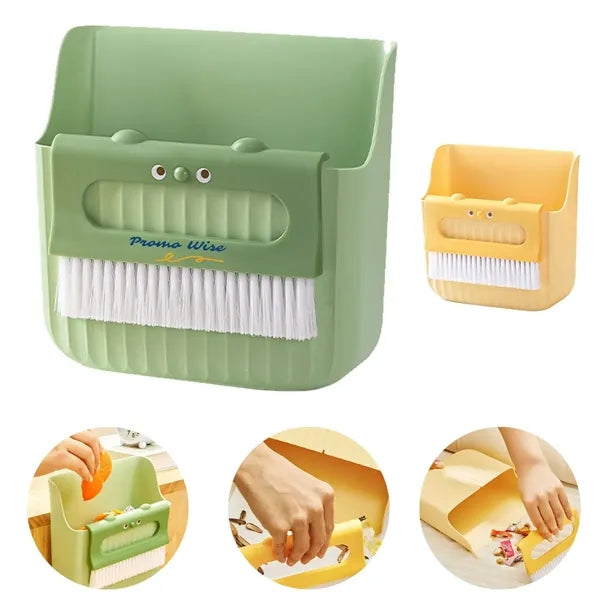 Portable Durable High-Density Bristles Desktop Broom Set