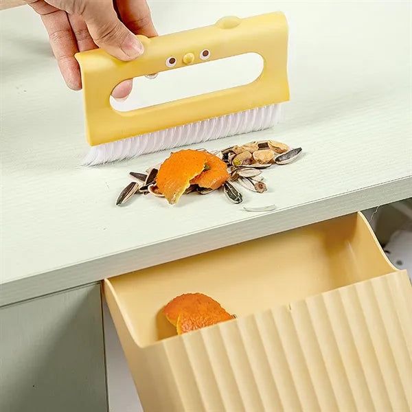 Portable Durable High-Density Bristles Desktop Broom Set