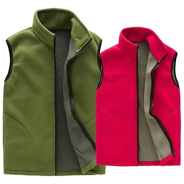 Warm fleece vest
