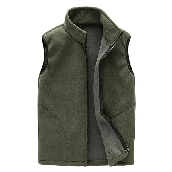 Warm fleece vest