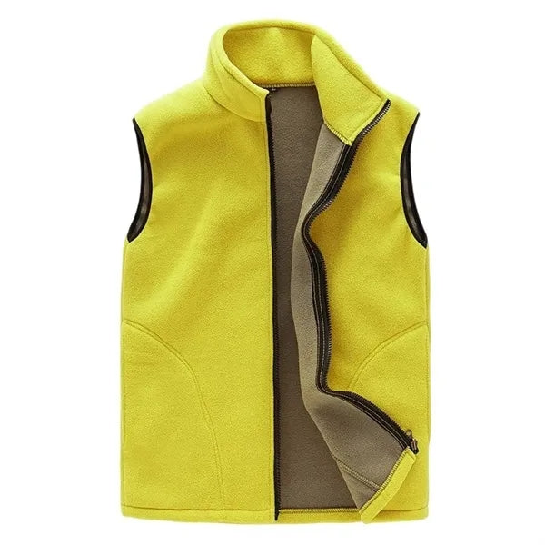 Warm fleece vest