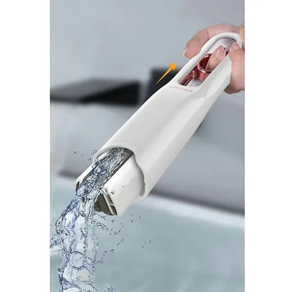 Foldable Compact Lightweight Dual-Use Self-Squeezing Mop