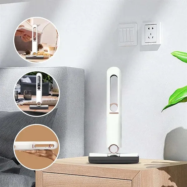 Foldable Compact Lightweight Dual-Use Self-Squeezing Mop