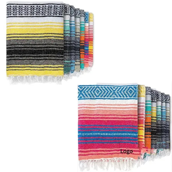 Large Handwoven Mexican Blanket