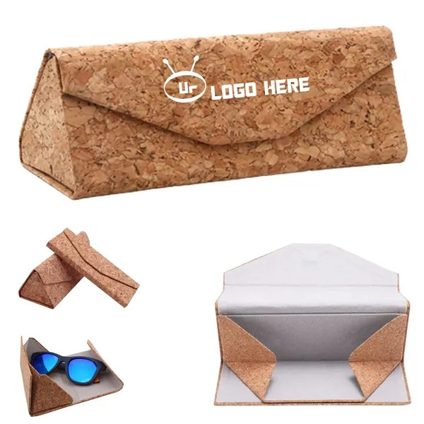 Eco-Friendly Natural Cork Eyeglasses Case