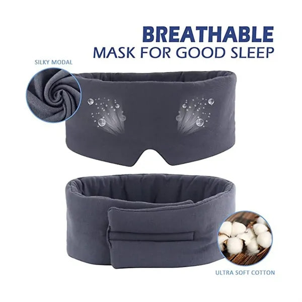 Soft Breathable Light-Blocking Organic Sleep Mask