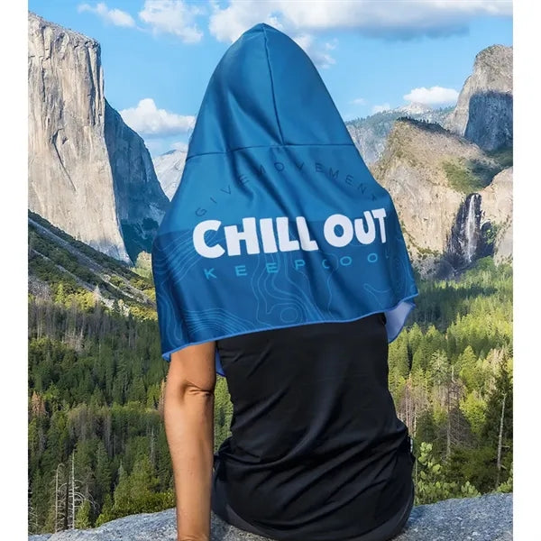 Breathable Microfiber Sweat-Wicking Cooling Hoodie Towel
