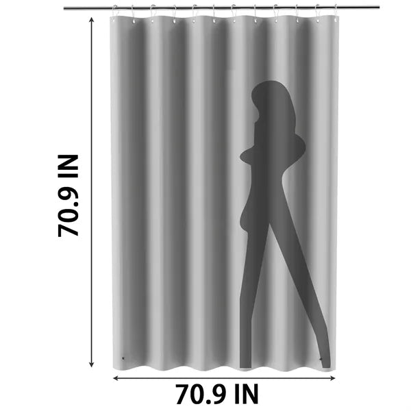 PEVA Bathroom Shower Curtain