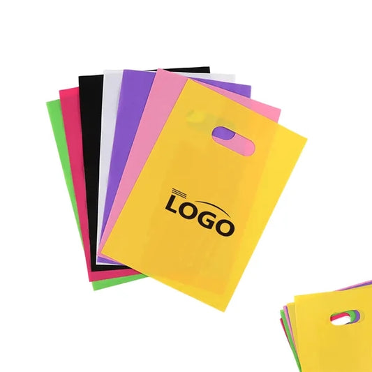 Plastic Four-Finger Tote Bag