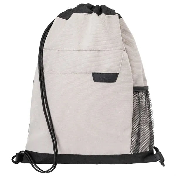 Recycled Heather Modern Executive Drawstring Bag