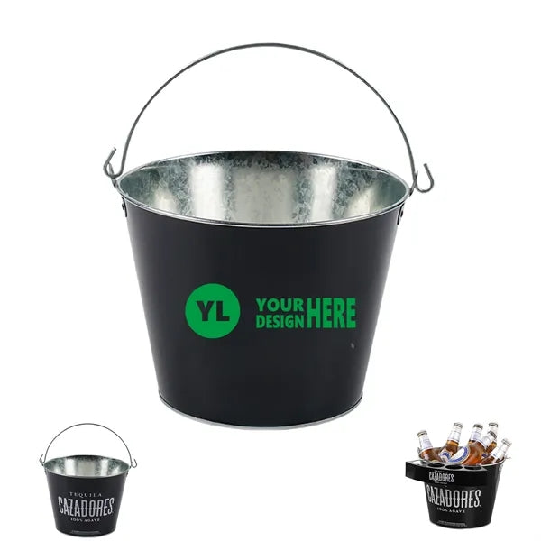 5-Quart Galvanized Pail Beer Bucket