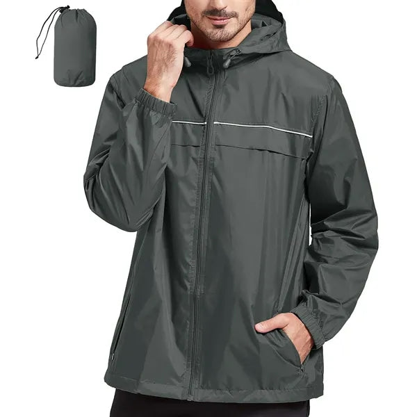 Rain Jacket Men Waterproof Windbreaker
