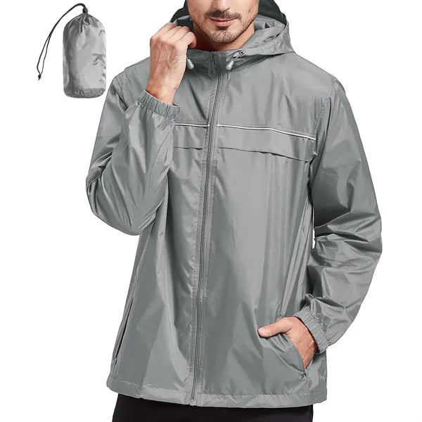 Rain Jacket Men Waterproof Windbreaker