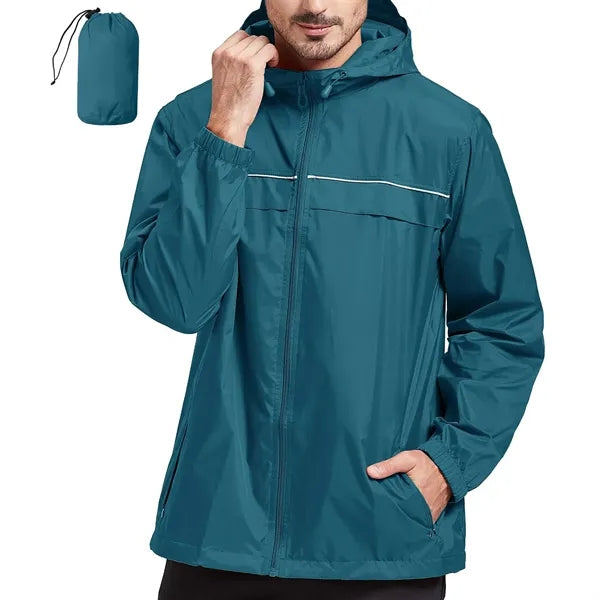 Rain Jacket Men Waterproof Windbreaker